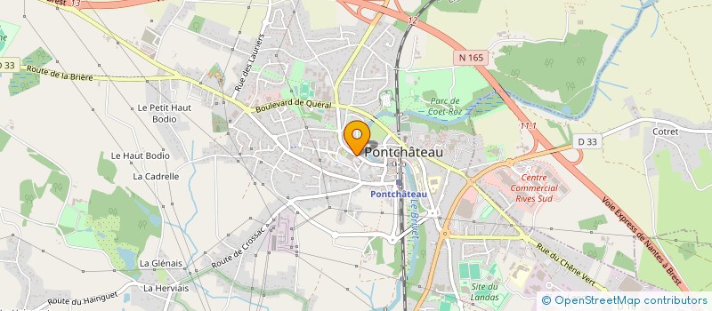 localisation de l'entreprise MONSIEUR ANDRE CRESSANT à PONTCHATEAU