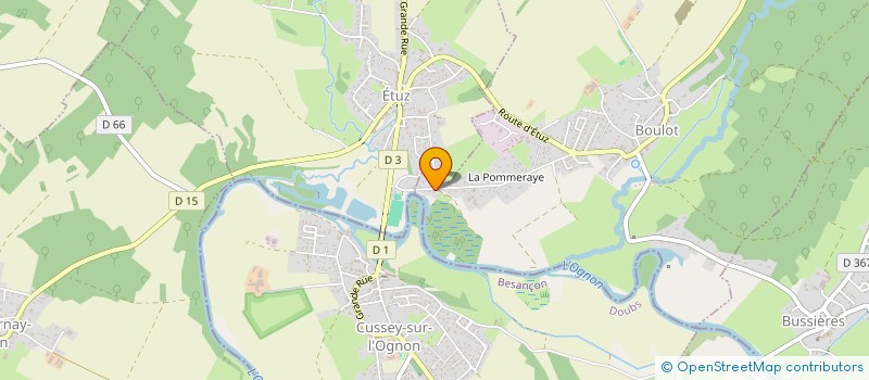 localisation de l'entreprise MONSIEUR ANDRE CRETIN  BOULOT