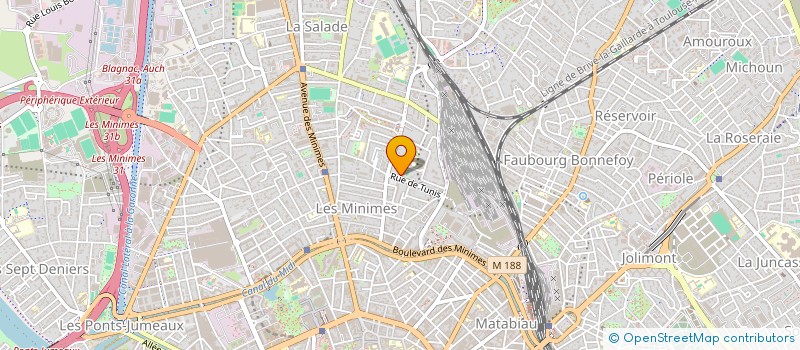 localisation de l'entreprise MONSIEUR ANDRE CREVANY à TOULOUSE