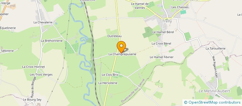 localisation de l'entreprise MONSIEUR ANDRE CROCI à ORVAL SUR SIENNE