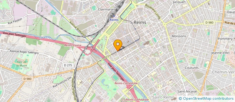 localisation de l'entreprise MONSIEUR ANDRE CZERTOK  REIMS