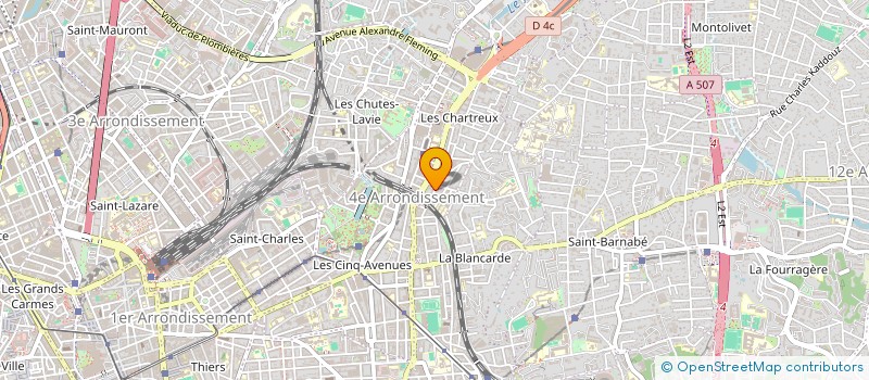 localisation de l'entreprise MONSIEUR ANDRE D'APICE à MARSEILLE