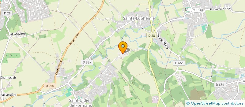 localisation de l'entreprise MONSIEUR ANDRE D ETTORRE  SAINTE-EUPHEMIE