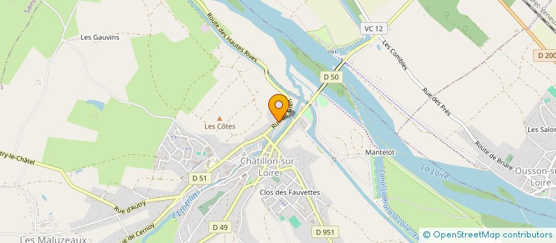 localisation de l'entreprise MONSIEUR ANDRE DABARD à SAINT-FIRMIN-SUR-LOIRE