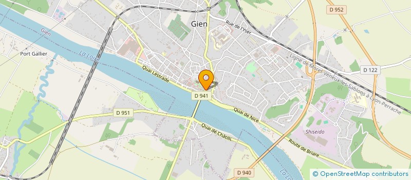 localisation de l'entreprise MONSIEUR ANDRE DABEE à GIEN
