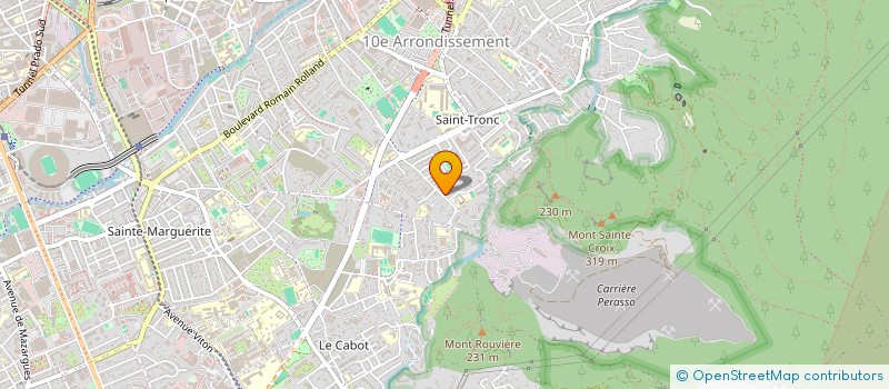 localisation de l'entreprise MONSIEUR ANDRE DAHAN  MARSEILLE