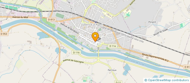 localisation de l'entreprise MONSIEUR ANDRE DALIAS  VALENCE