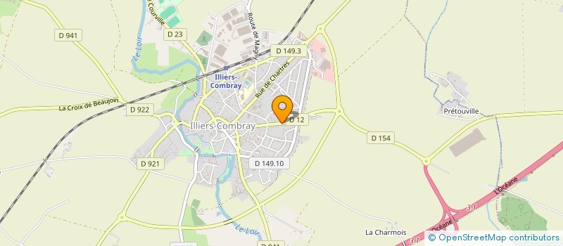 localisation de l'entreprise MONSIEUR ANDRE DAMAS à ILLIERS-COMBRAY