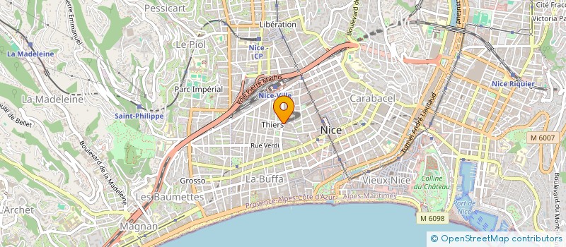 localisation de l'entreprise MONSIEUR ANDRE DAMICO à NICE