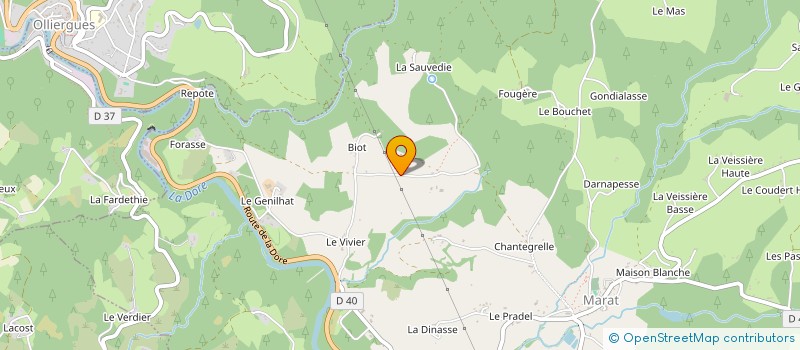 localisation de l'entreprise MONSIEUR ANDRE DAMON à MARAT