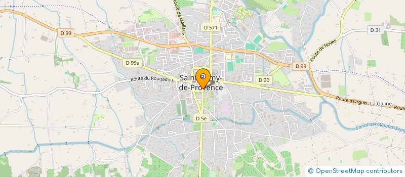 localisation de l'entreprise MONSIEUR ANDRE DANY à SAINT-REMY-DE-PROVENCE