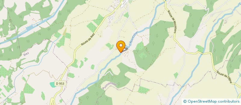 localisation de l'entreprise MONSIEUR ANDRE DAUMAS  PUIMOISSON