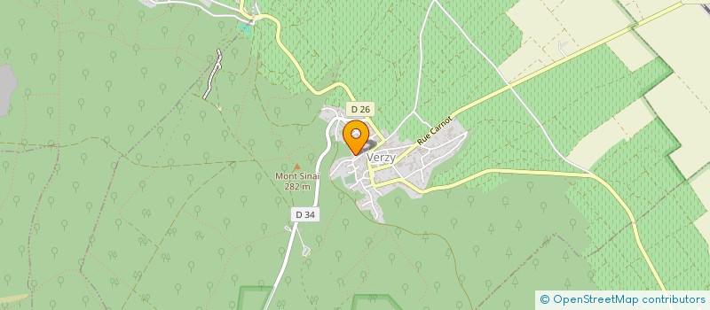 localisation de l'entreprise MONSIEUR ANDRE DAUNON  VERZY