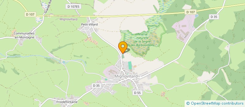 localisation de l'entreprise MONSIEUR ANDRE DAVID  BILLECUL