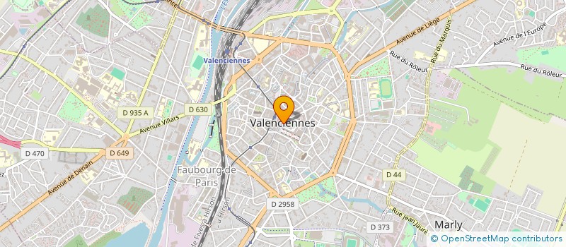 localisation de l'entreprise MONSIEUR ANDRE DE CONINCK à VALENCIENNES