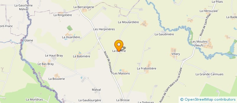 localisation de l'entreprise MONSIEUR ANDRE DE FRESLON DE LA FRESLONNIERE  LARCHAMP