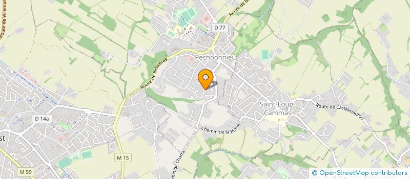 localisation de l'entreprise MONSIEUR ANDRE DEBAISIEUX  PECHBONNIEU