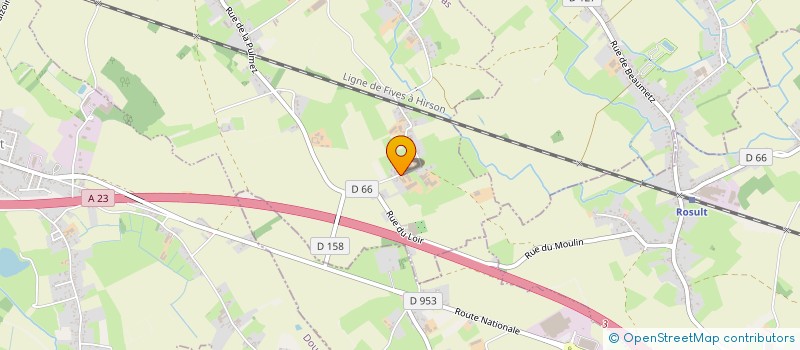 localisation de l'entreprise MONSIEUR ANDRE DEFRANCE-MOLLET  LANDAS