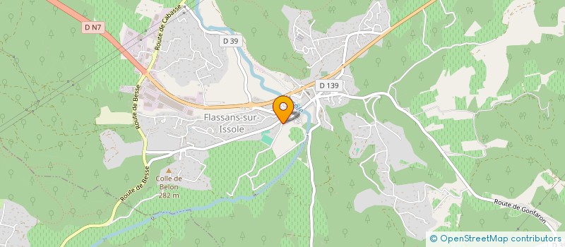 localisation de l'entreprise MONSIEUR ANDRE DEGIOANNI à FLASSANS-SUR-ISSOLE