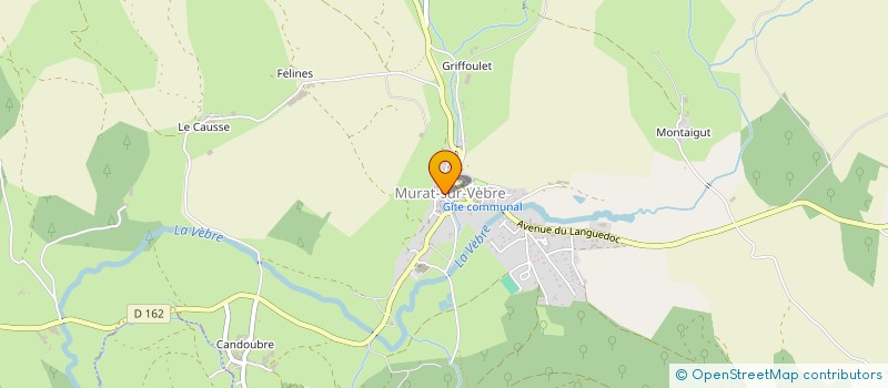 localisation de l'entreprise MONSIEUR ANDRE DEJEAN  MURAT-SUR-VEBRE