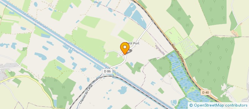 localisation de l'entreprise MONSIEUR ANDRE DELANNOY  SAIGNEVILLE