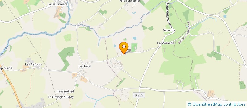 localisation de l'entreprise MONSIEUR ANDRE DELAUNAY à SAINT-HILAIRE-DE-BRIOUZE