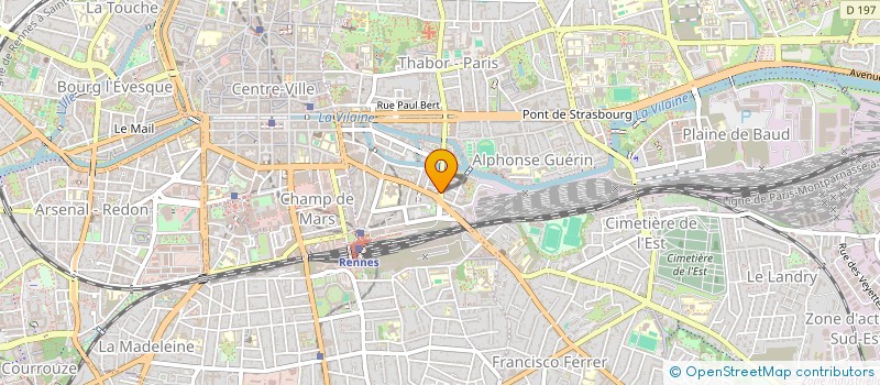 localisation de l'entreprise MONSIEUR ANDRE DEMESLAY à RENNES