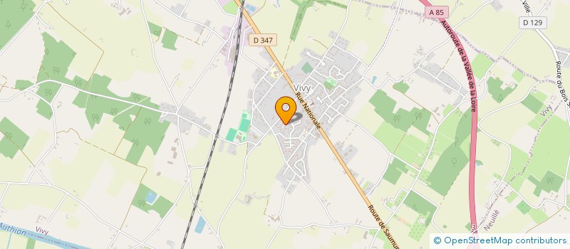 localisation de l'entreprise MONSIEUR ANDRE DEMION  VIVY