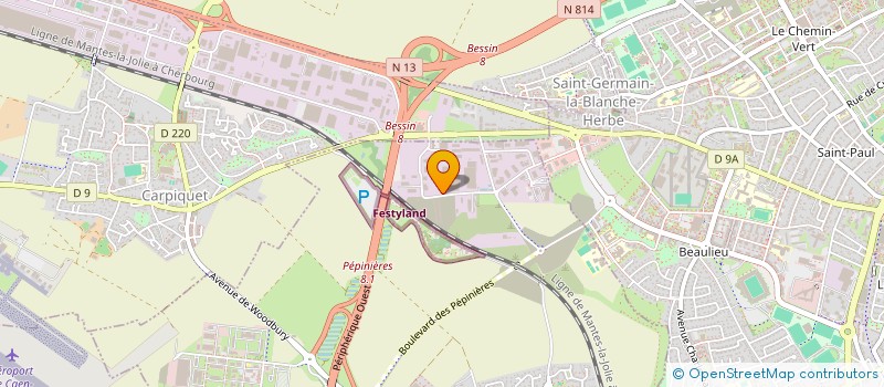 localisation de l'entreprise MONSIEUR ANDRE DENIS  BRETTEVILLE-SUR-ODON