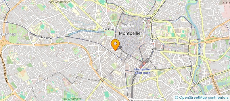 localisation de l'entreprise MONSIEUR ANDRE DENISOT à MONTPELLIER
