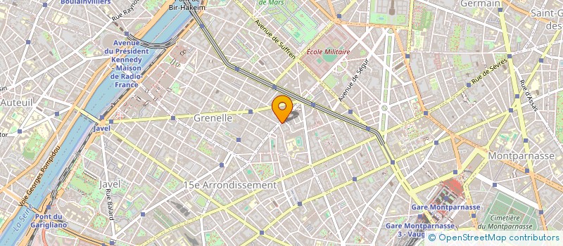 localisation de l'entreprise MONSIEUR ANDRE DEPLANQUE  PARIS