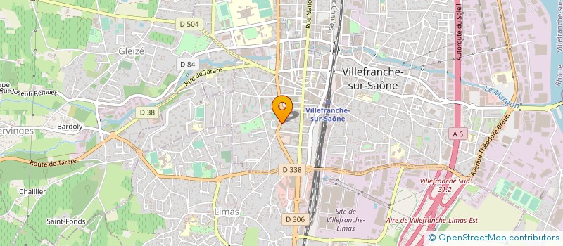 localisation de l'entreprise MONSIEUR ANDRE DER-KEVORKIAN à VILLEFRANCHE-SUR-SAONE