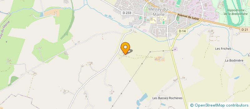 localisation de l'entreprise MONSIEUR ANDRE DEROUIN à BAZOUGERS