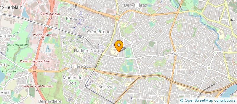 localisation de l'entreprise MONSIEUR ANDRE DERVOUT à NANTES