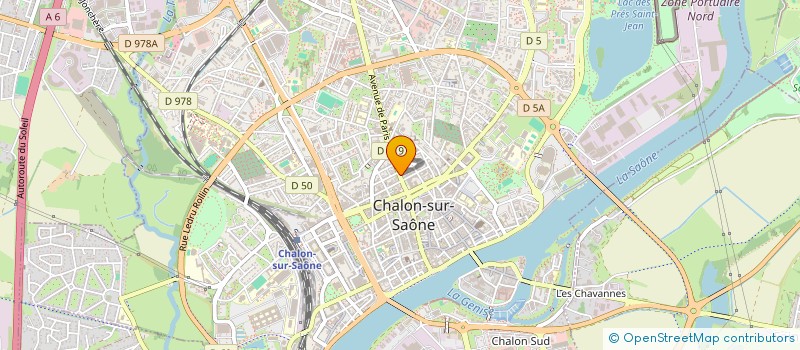 localisation de l'entreprise MONSIEUR ANDRE DESBOIS à CHALON-SUR-SAONE