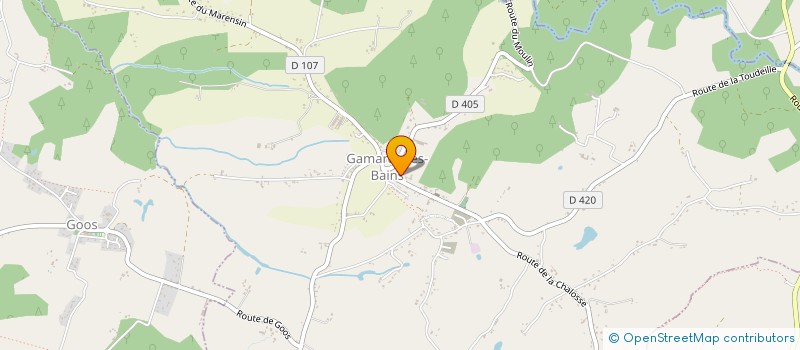 localisation de l'entreprise MONSIEUR ANDRE DESCLAUX  SAINT-JEAN-DE-LIER