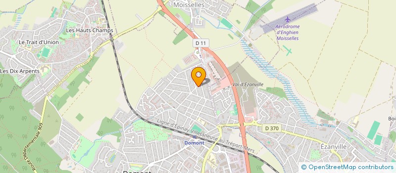 localisation de l'entreprise MONSIEUR ANDRE DESGROUAS  DOMONT