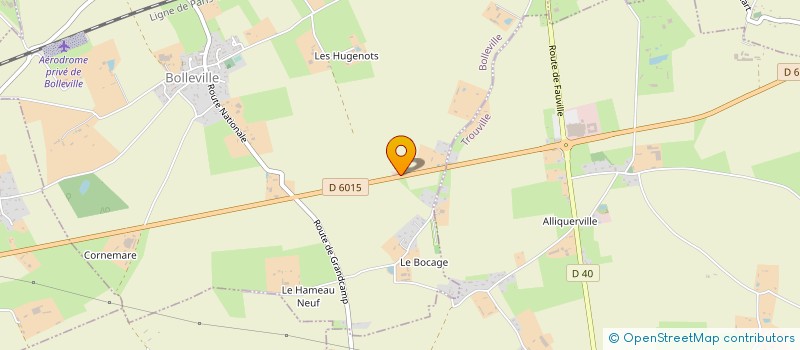 localisation de l'entreprise MONSIEUR ANDRE DESJARDINS à TROUVILLE