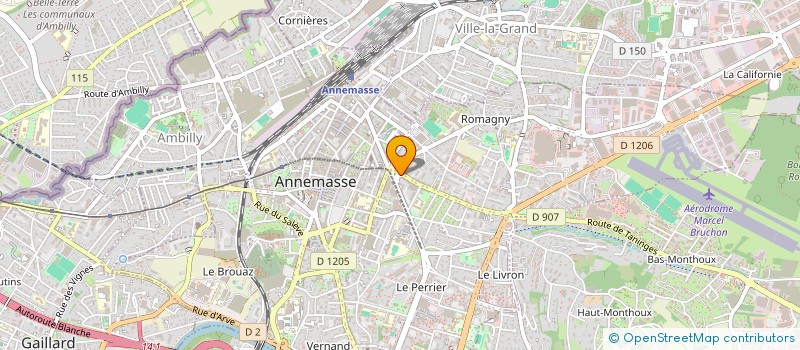 localisation de l'entreprise MONSIEUR ANDRE DESUZINGES à ANNEMASSE