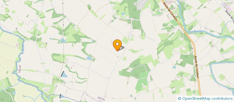 localisation de l'entreprise MONSIEUR ANDRE DEVALLE  NERAC