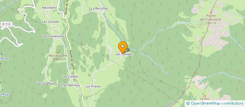 localisation de l'entreprise MONSIEUR ANDRE DEVILLE-LARDERAT  FAVERGES-SEYTHENEX