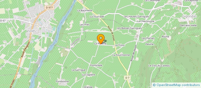 localisation de l'entreprise MONSIEUR ANDRE DEVINE à VACQUEYRAS