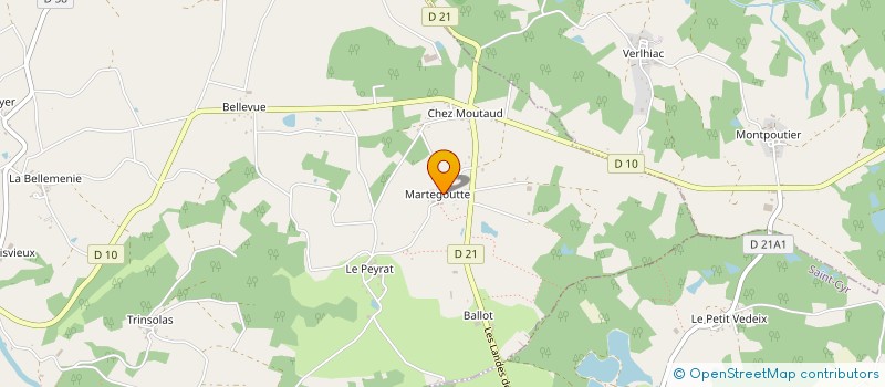 localisation de l'entreprise MONSIEUR ANDRE DEXET  SAINT-AUVENT