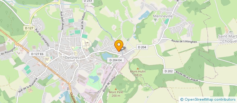 localisation de l'entreprise MONSIEUR ANDRE DICKS  LE PORTEL