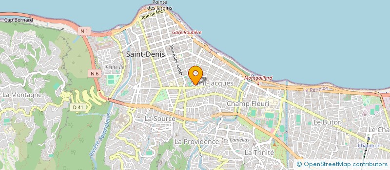 localisation de l'entreprise MONSIEUR ANDRE DIDIER à SAINT-DENIS