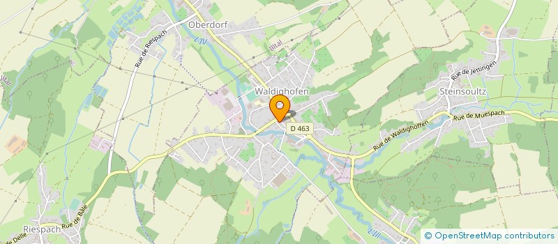 localisation de l'entreprise MONSIEUR ANDRE DIETSCHY  WALDIGHOFEN