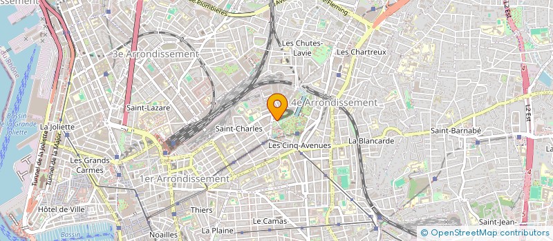 localisation de l'entreprise MONSIEUR ANDRE DIOTALLEVI à MARSEILLE