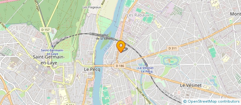 localisation de l'entreprise MONSIEUR ANDRE DOMELA à LE VESINET