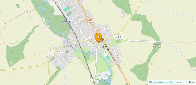 localisation de l'entreprise MONSIEUR ANDRE DOMISE à MOREUIL