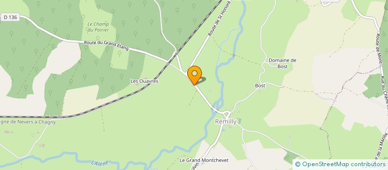 localisation de l'entreprise MONSIEUR ANDRE DONKER à REMILLY